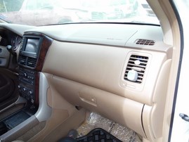 2008 HONDA PILOT EX-L WHITE 3.5L AT 2WD A17684